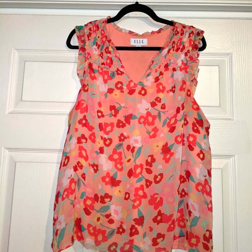 Floral tank top